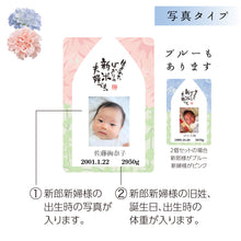 画像をギャラリービューアに読み込む, 新米夫婦の体重米【トートバッグ】写真タイプ