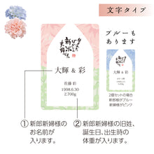 画像をギャラリービューアに読み込む, 新米夫婦の体重米【トートバッグ】文字タイプ