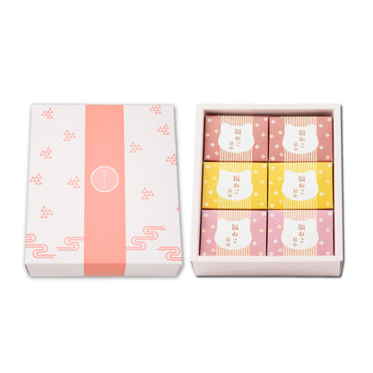 福ねこ最中【あんこ3種】各2個入り