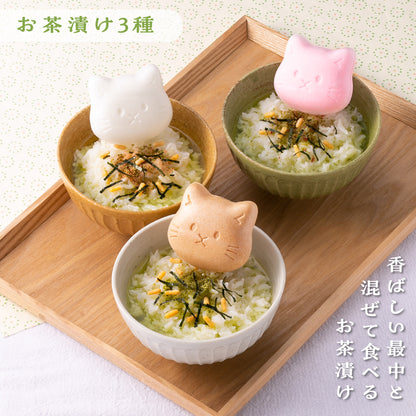 福ねこ最中と3種のブランド米/詰め合わせギフト