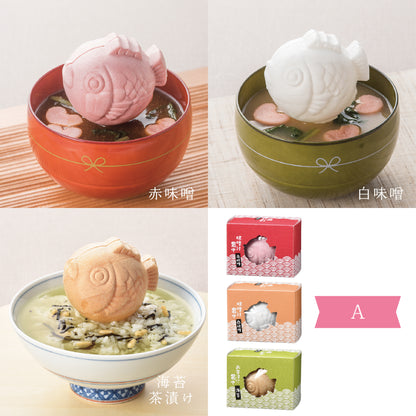 いい夫婦になります お米と鯛最中セット