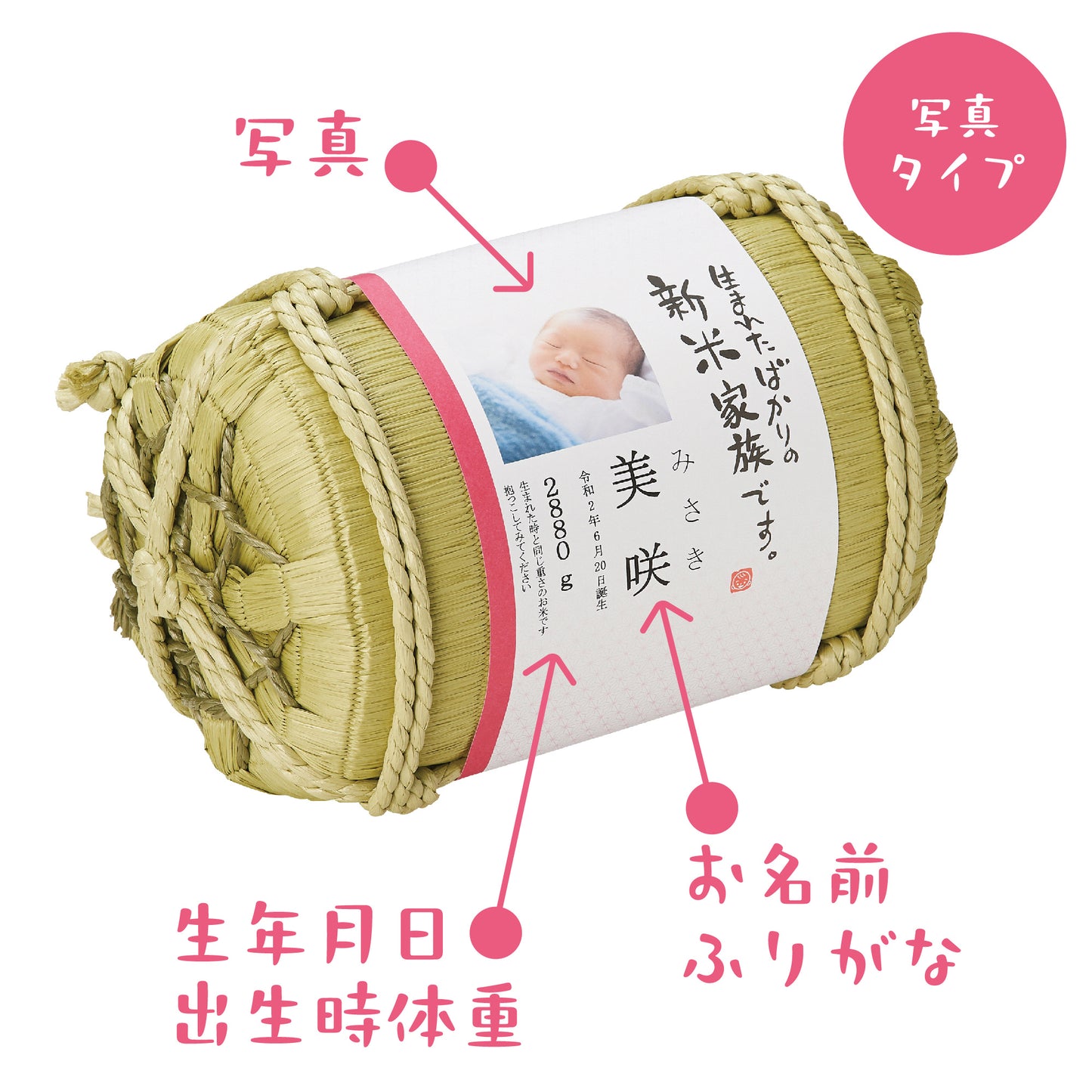 新米家族（俵型体重米）