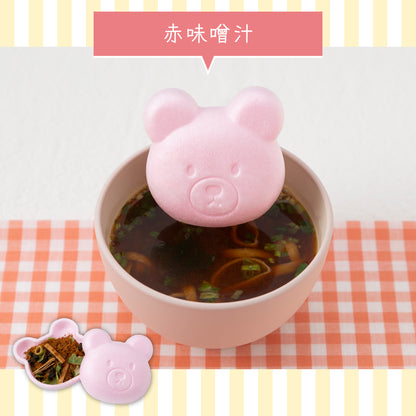 福くま最中【味噌汁・お吸い物】
