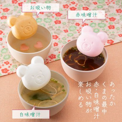 福くま最中【味噌汁・お吸い物】