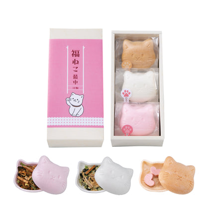 福ねこ最中【汁物】味噌汁・お吸い物