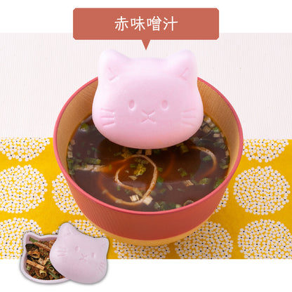 福ねこ最中【汁物】味噌汁・お吸い物
