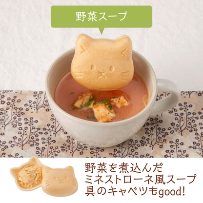福ねこ最中【スープ】